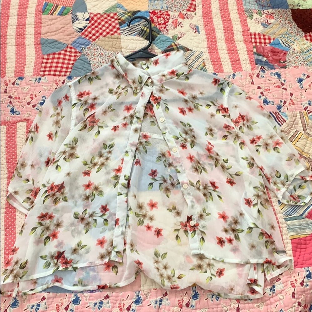 Flower blouse